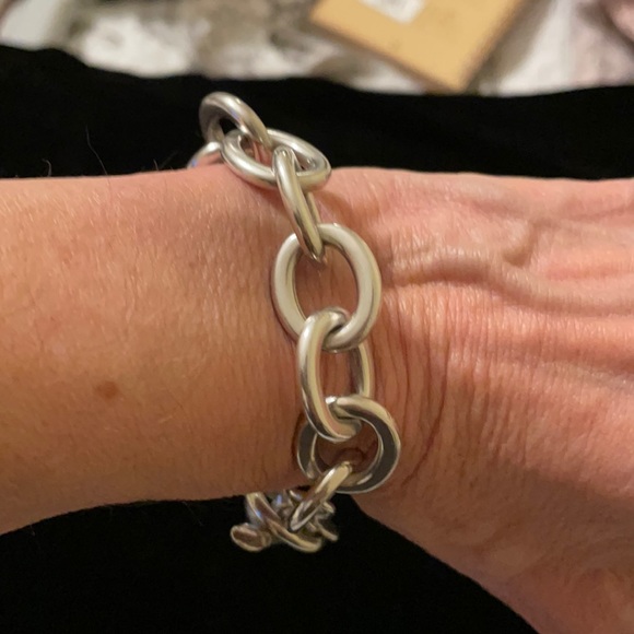 Silpada Sterling Silver Link Bracelet - Picture 1 of 3